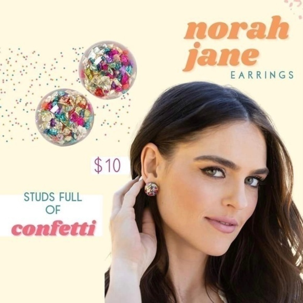 Plunder NIB Nora Jane Earrings - Picture 6 of 6